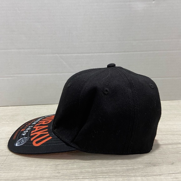Men's Hat. Snapback. Black & Orange "Ramen Noodle"  Anime Fans Naruto - Picture 5 of 12